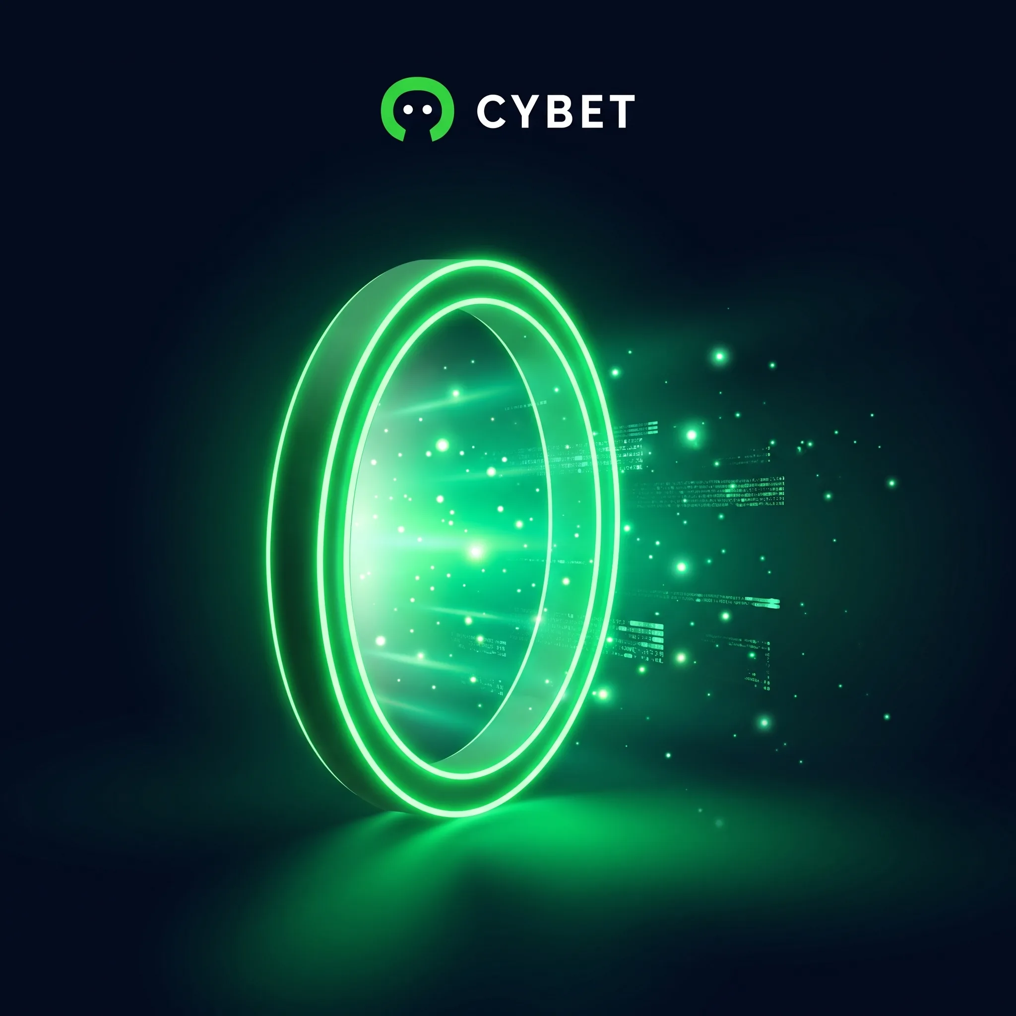 Cybet crypto casino account registration illustration